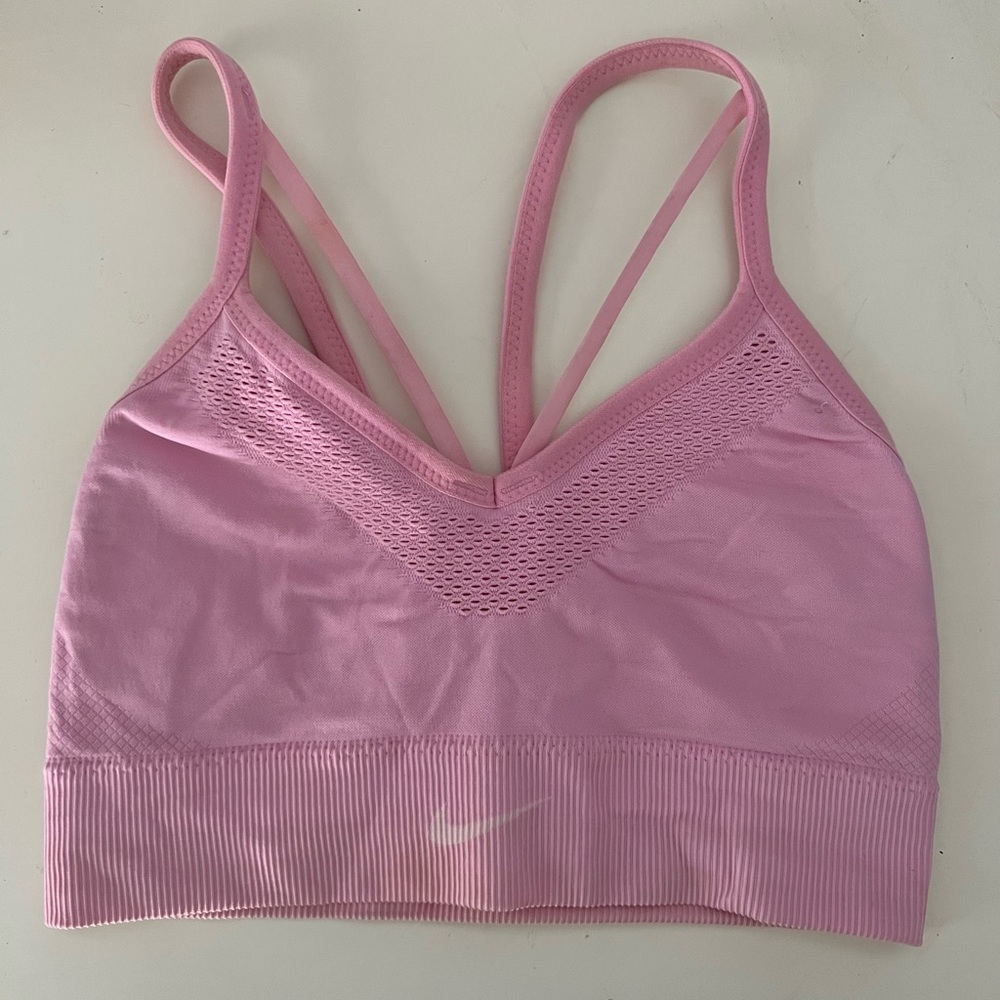 Pink Nike Sports Bra